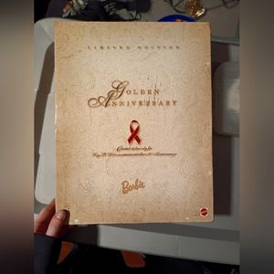 Golden anniversary limited edition Barbie Doll Mattel